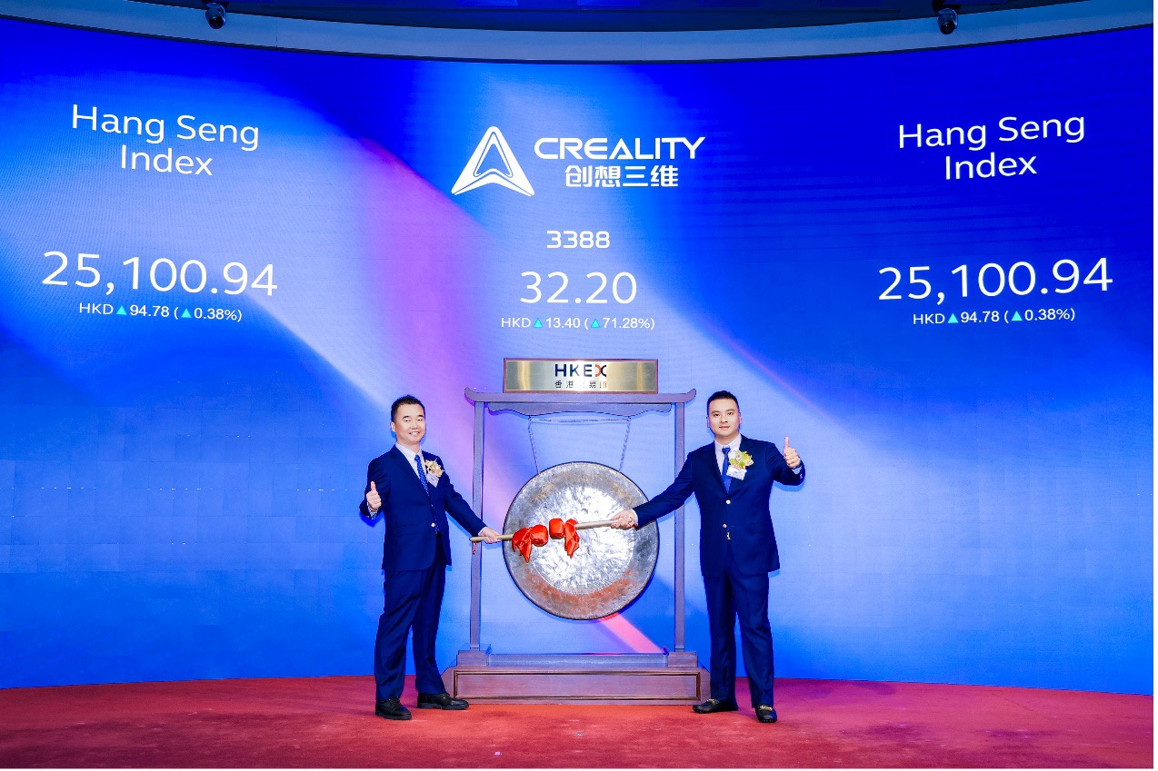 Asia'da 3D Baskı Piyasası Creality'nin Halka Arzı ile Hareketlendi