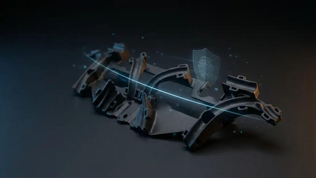 CRP UniqTrust Sistemi, Orijinal 3D Baskı Parçalarını Tanımlamaya Yardımcı Oluyor