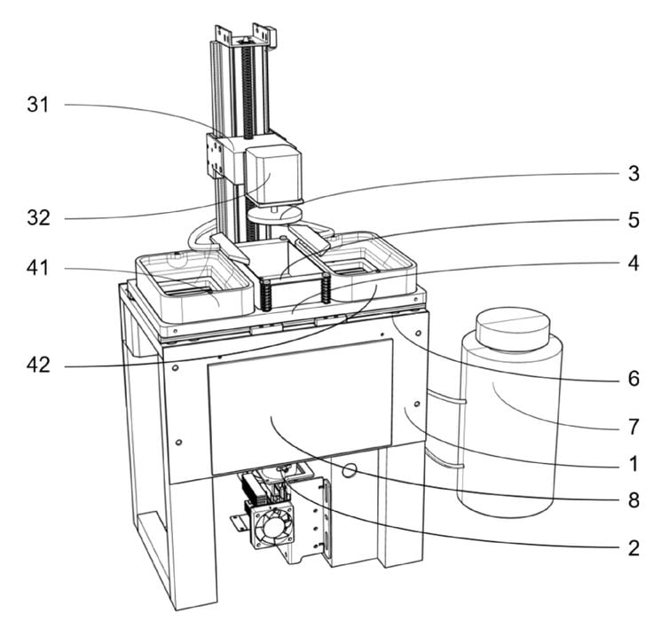 Çift Malzemeli DLP Baskı İçin Patent Başvurusu
