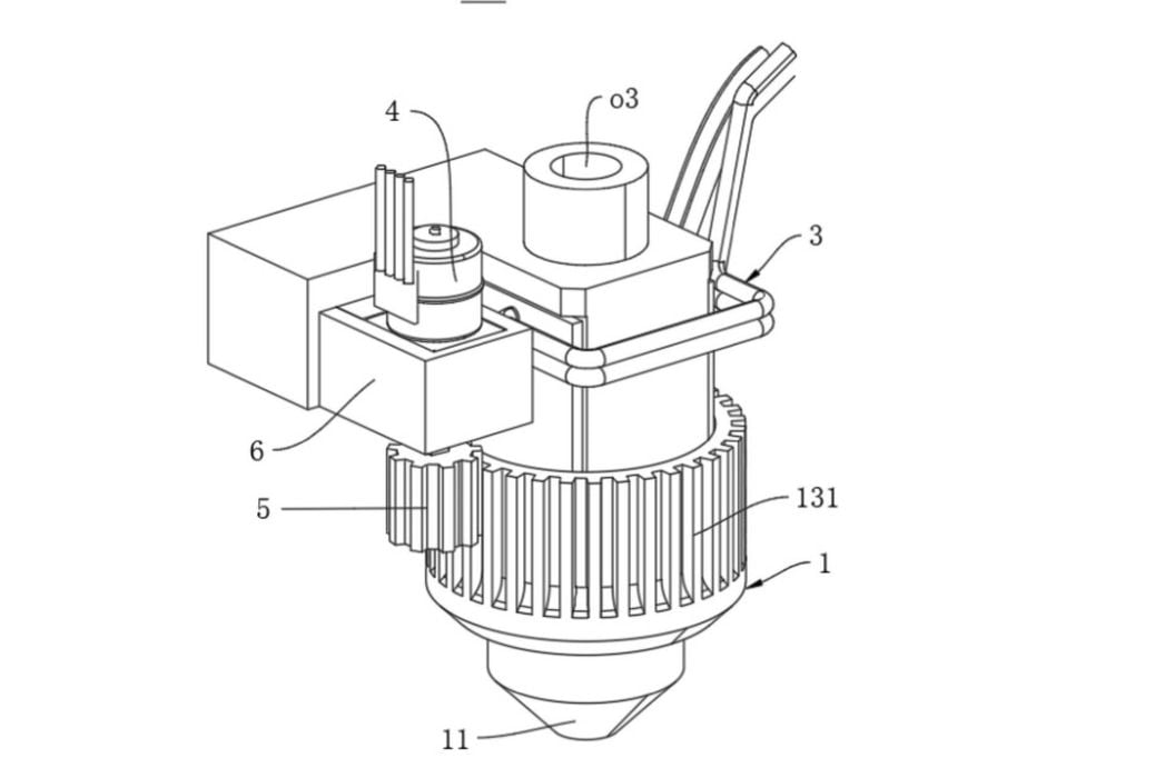 Chinesisches Patent beschreibt einstellbare FFF-Düse